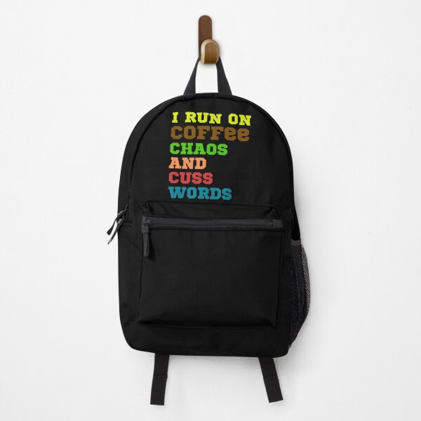 Item preview, I Run On Coffee Chaos And Cuss Words designed and sold by Chanchane Store.