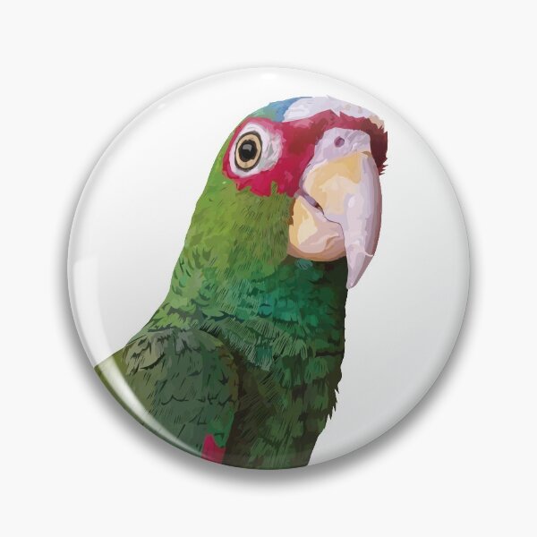 Item preview, White-fronted parrot designed and sold by obscurite.