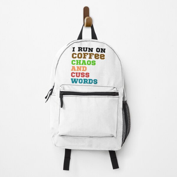 Item preview, I Run On Coffee Chaos And Cuss Words designed and sold by Chanchane Store.
