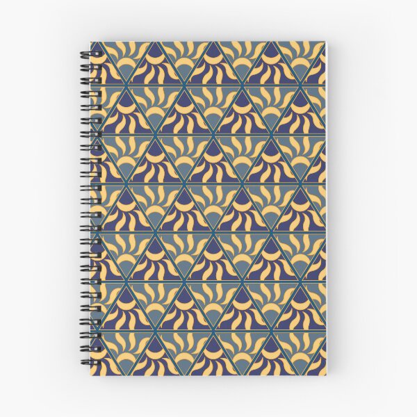 Item preview, Sunrise Sunset Blue Gold Pattern designed and sold by jeff-jones.