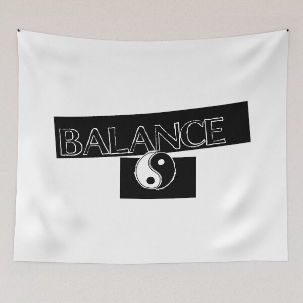 Item preview, BALANCE & Breathe YinYang - Funny mindfulness - Zen AF - Chill Out designed and sold by originalsusie.