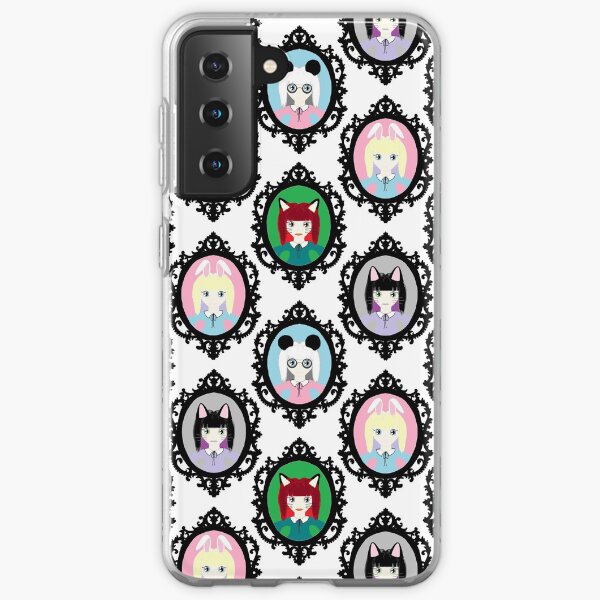 Kawaii Cosplay Girl - Bunny, Fox, Panda & Cat Samsung Galaxy Soft Case