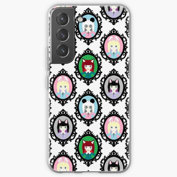 Kawaii Cosplay Girl - Bunny, Fox, Panda & Cat Samsung Galaxy Soft Case