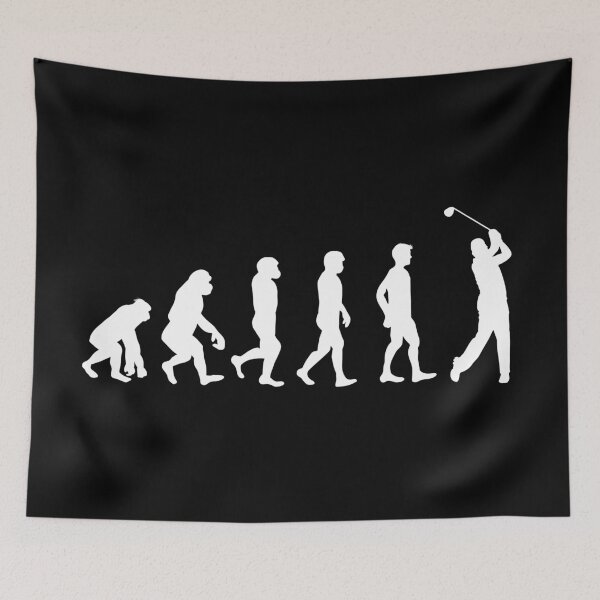 Item preview, Evolution of golfing Funny Golfer designed and sold by khaled11591.