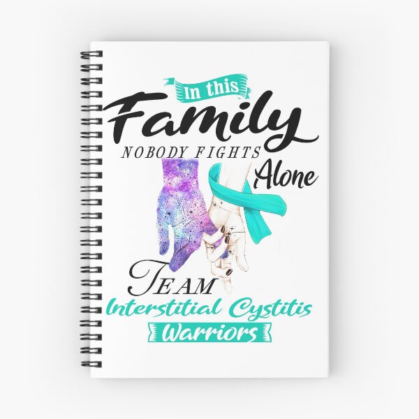 Item preview, In This Family No One Fights Alone Team Interstitial Cystitis Warrior designed and sold by deputylove.