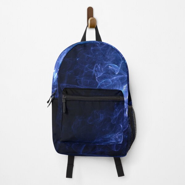 Item preview, Abstract blue pattern on black background designed and sold by tatkhagata.