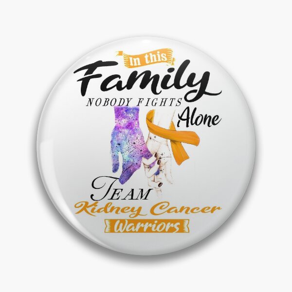Item preview, In This Family No One Fights Alone Team Kidney Cancer Warrior designed and sold by deputylove.