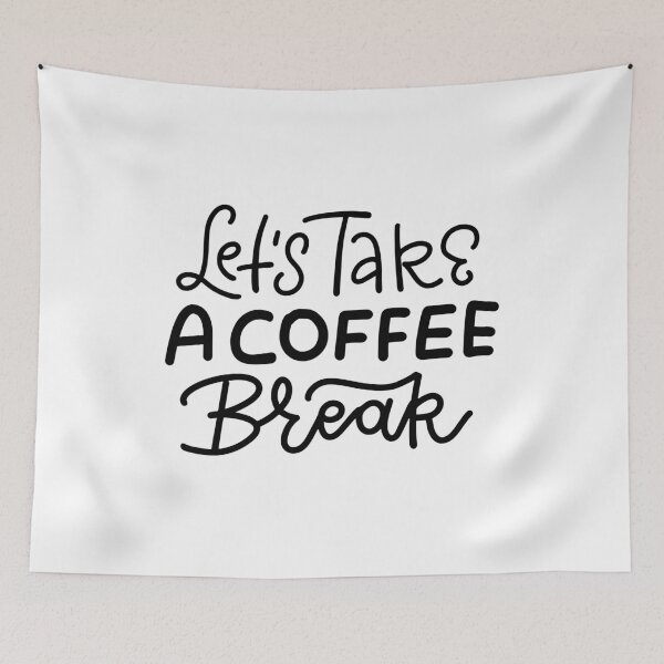 Item preview, Let's Take A Coffee Break designed and sold by Chanchane Store.
