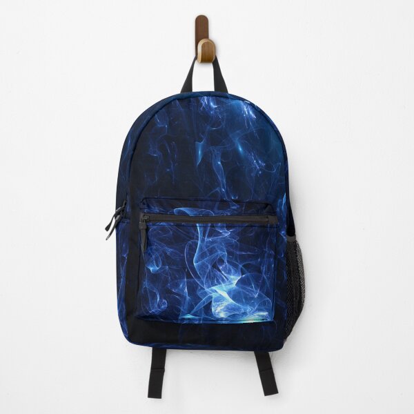 Item preview, Abstract blue pattern on black background designed and sold by tatkhagata.