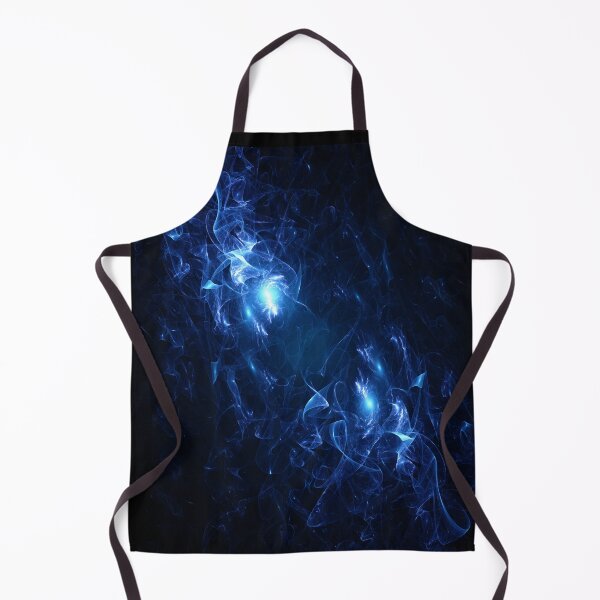 Item preview, Abstract blue pattern on black background designed and sold by tatkhagata.