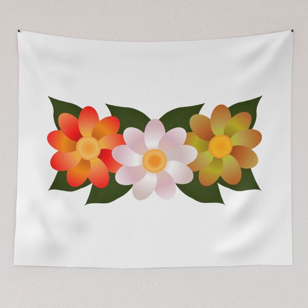 Item preview, Three Blossoms - Autumn Colors designed and sold by RawSunArt.