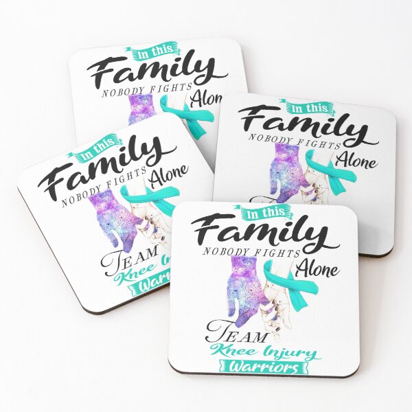 Item preview, In This Family No One Fights Alone Team Knee Injury Warrior designed and sold by deputylove.