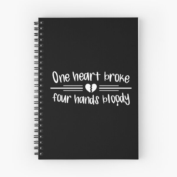 Item preview, One Heart Broke, Four Hands Bloody (White) designed and sold by FilipeFerreira.