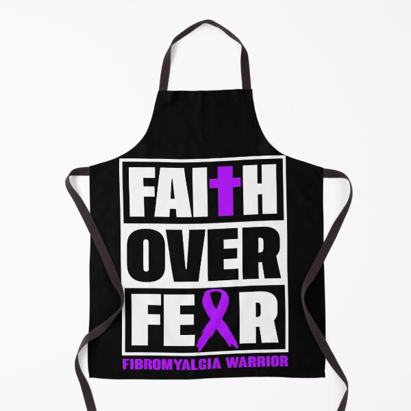 Item preview, Faith Over Fear Fibromyalgia Awareness designed and sold by Gillosina.