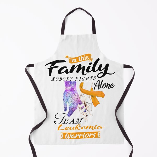 Item preview, In This Family No One Fights Alone Team Leukemia Warrior designed and sold by deputylove.