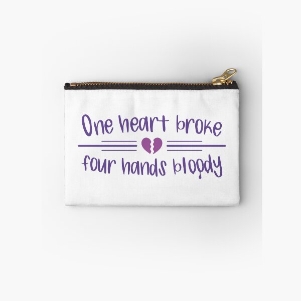 Item preview, One Heart Broke, Four Hands Bloody (Colors) designed and sold by FilipeFerreira.