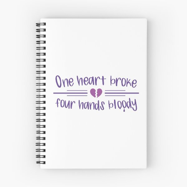 Item preview, One Heart Broke, Four Hands Bloody (Colors) designed and sold by FilipeFerreira.