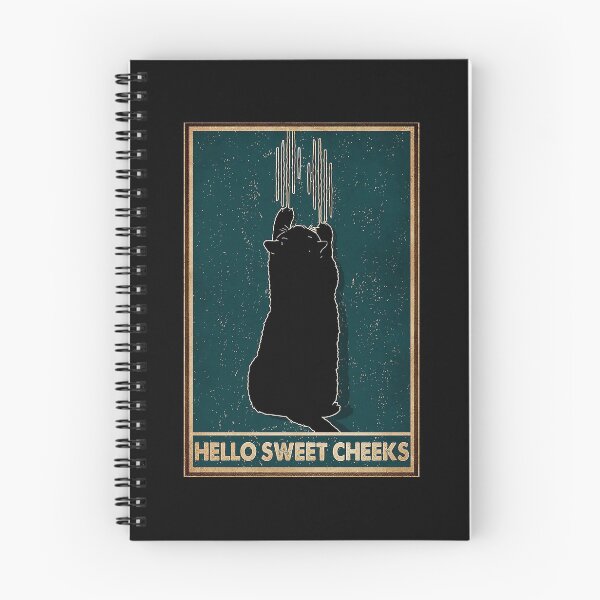 Item preview, Black Cat Hello Sweet Cheeks cat gift designed and sold by Douglafa.