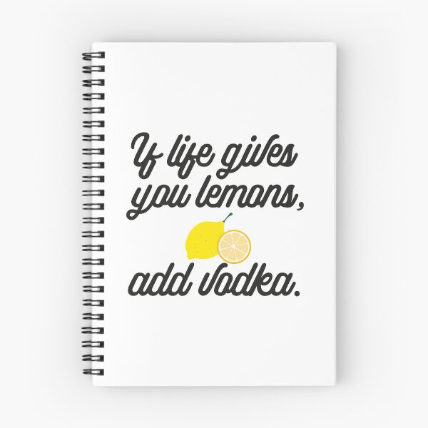 Item preview, If Life Gives You Lemons Add Vodka designed and sold by DesignsForest.