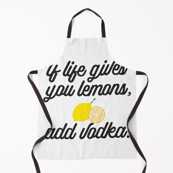 Item preview, If Life Gives You Lemons Add Vodka designed and sold by DesignsForest.