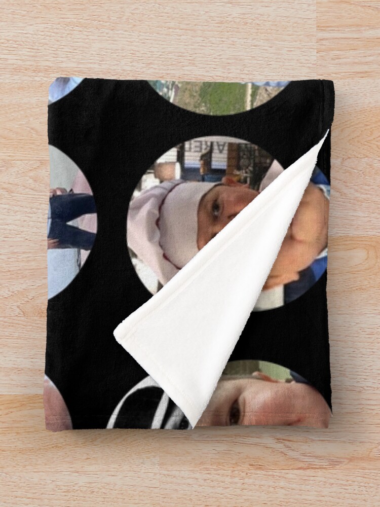 Alternate view of Mma Fighter from Dagestan Russia Hasbulla Magomedov Wrestling Throw Blanket