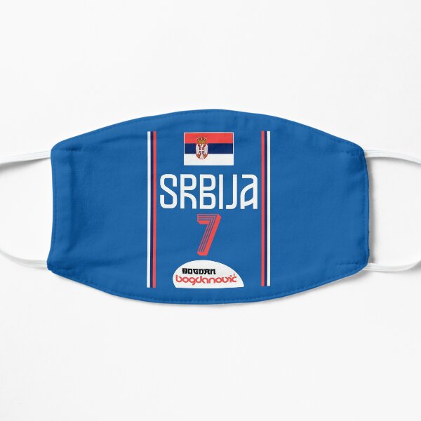 Bogdan Bogdanovic Retro Serbia Euro Basketball Fan Art Bogdan Bogdanović Active T-Shirt | Redbubble