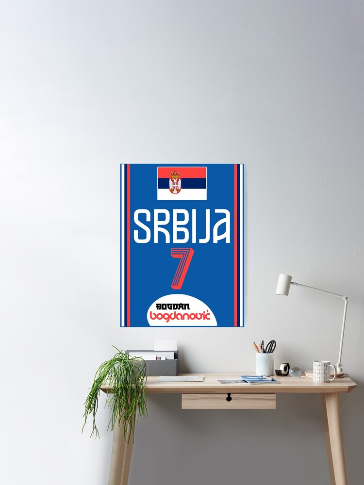 Bogdan Bogdanovic Retro Serbia Euro Basketball Fan Art Essential