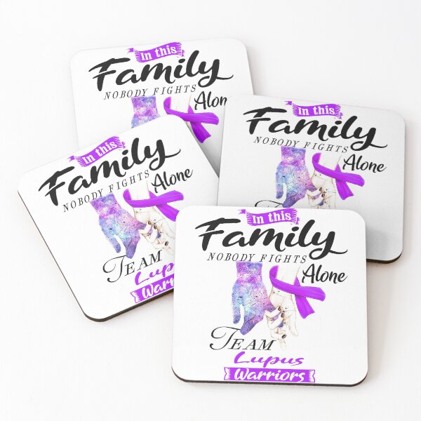 Item preview, In This Family No One Fights Alone Team Lupus Warrior designed and sold by deputylove.