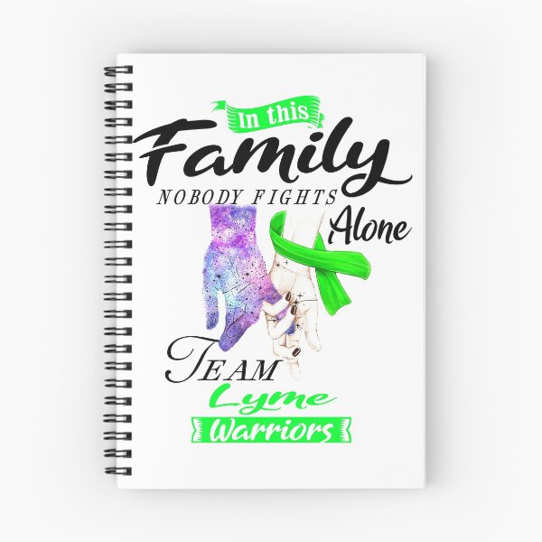 Item preview, In This Family No One Fights Alone Team Lyme Warrior designed and sold by deputylove.
