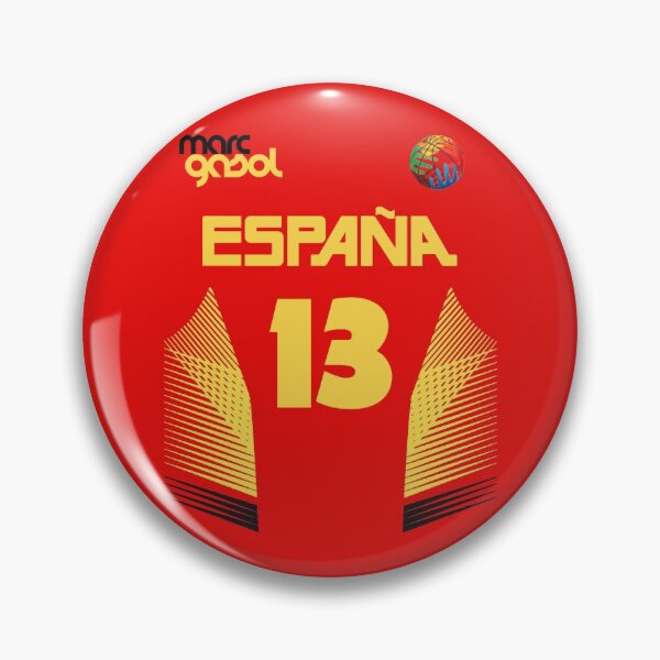 Item preview, Marc Gasol Retro Spain Euro National Basketball Fan Art designed and sold by acquiesce13.