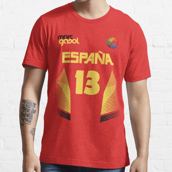 Ricky Rubio Retro Spain Euro National Basketball Fan Art Classic T-Shirt