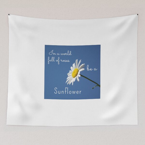 Item preview, In a world full of roses be a sunflower throw pillow designed and sold by AliDeus.