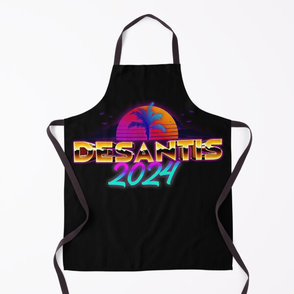 Item preview, Ron DeSantis for 2024 Presidential Election in Retro 80s Style - Black designed and sold by johnta17.