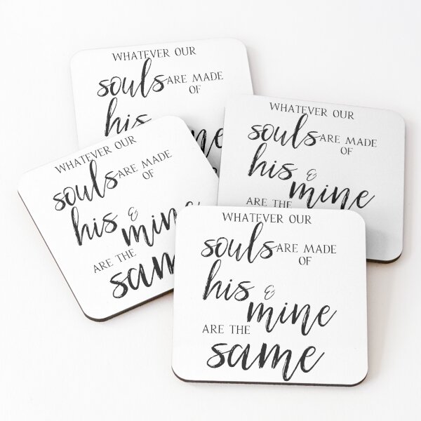 Item preview, Literature Lovers' Wuthering Heights-Inspired "Whatever Souls Are Made Of" designed and sold by mulberrydragon.