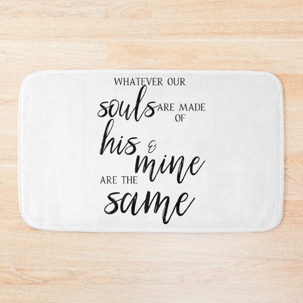 Item preview, Literature Lovers' Wuthering Heights-Inspired "Whatever Souls Are Made Of" designed and sold by mulberrydragon.