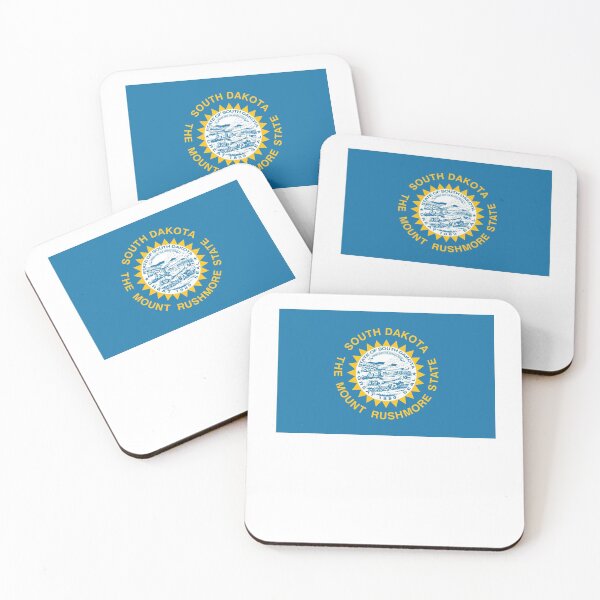 Item preview, US States Flag South Dakota designed and sold by fungear.