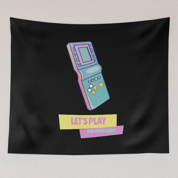 Item preview, Vintage Gaming Design Let's Play One More Game... designed and sold by VandJStore.