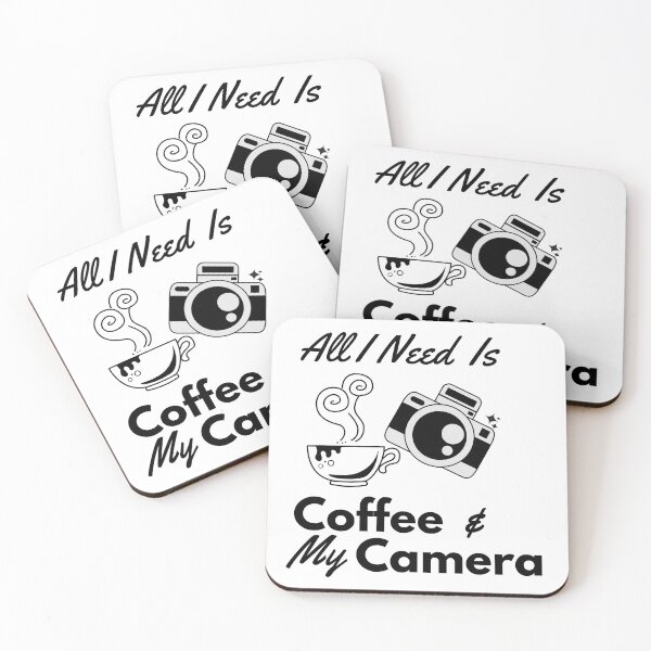 Item preview, All I Need Is Coffee And My Camera designed and sold by DJsworld.