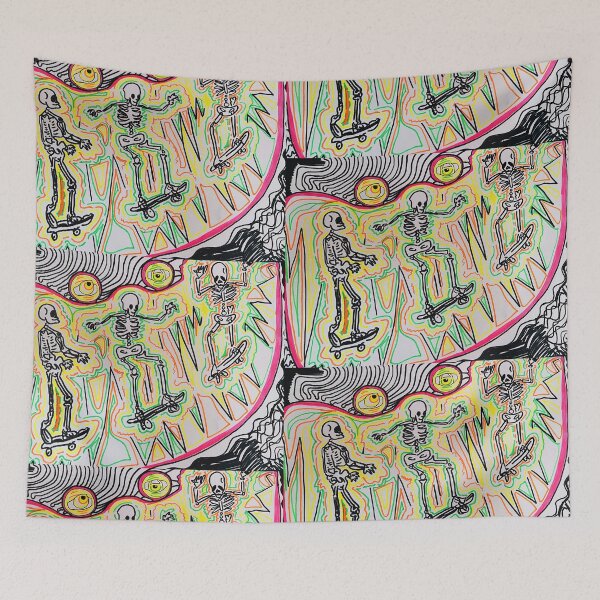 Item preview, skeleton skate designed and sold by Hannah  Keaton.
