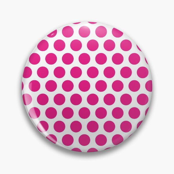 Item preview, Lunares rosa brillante sobre blanco designed and sold by WandaStar.