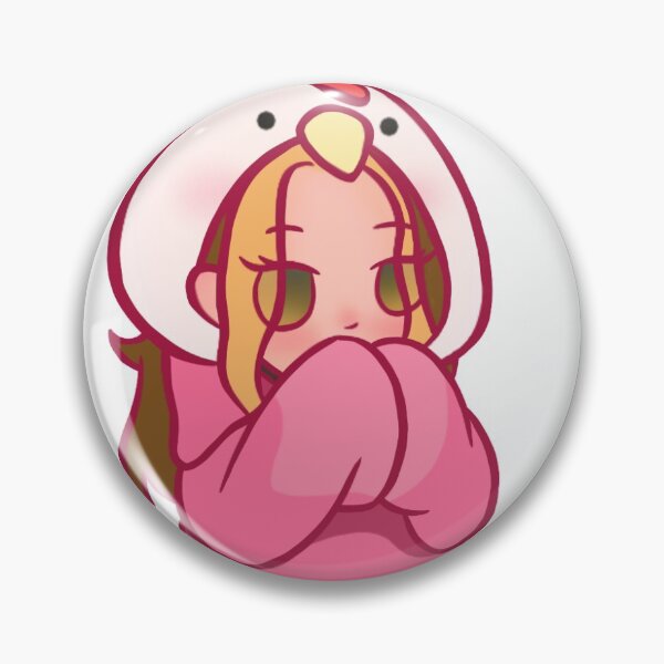 Item preview, EMELIMES CHIBI in 'chicken' (pink) designed and sold by emelimes.