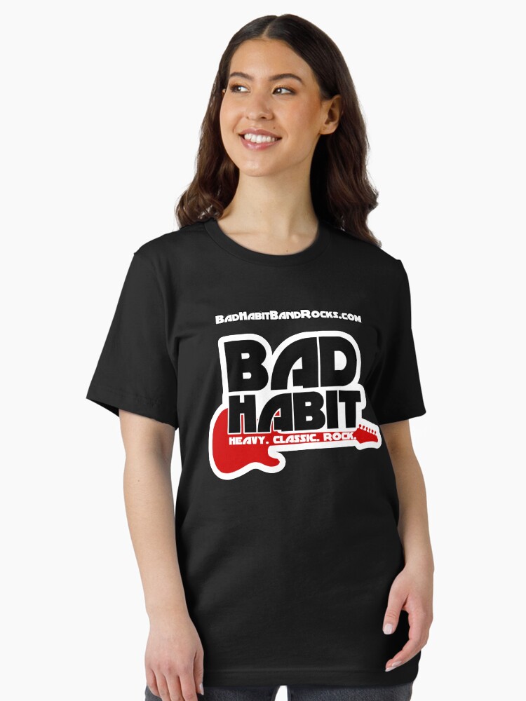 Thumbnail 2 of 7, Essential T-Shirt, BAD HABIT - Heavy. Classic. Rock. designed and sold by richtisdale.