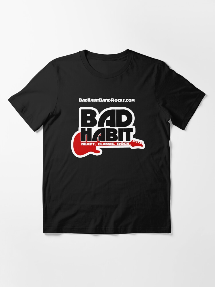Thumbnail 3 of 7, Essential T-Shirt, BAD HABIT - Heavy. Classic. Rock. designed and sold by richtisdale.