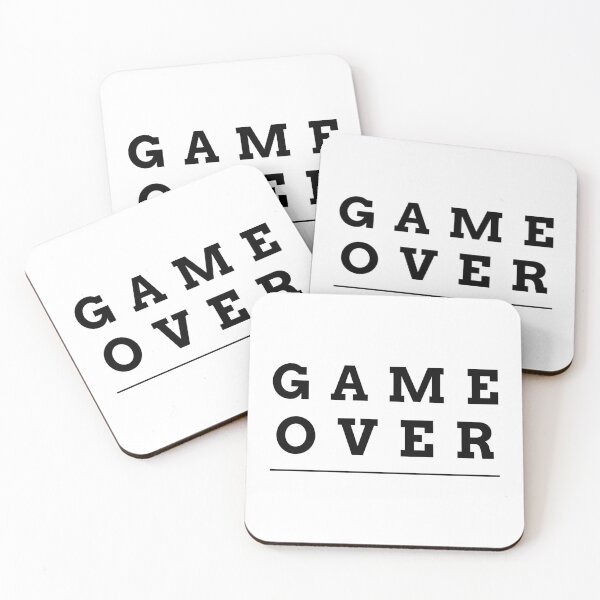 Item preview, GAME OVER designed and sold by kh0l0d.