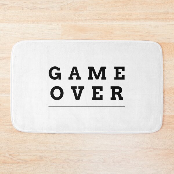 Item preview, GAME OVER designed and sold by kh0l0d.