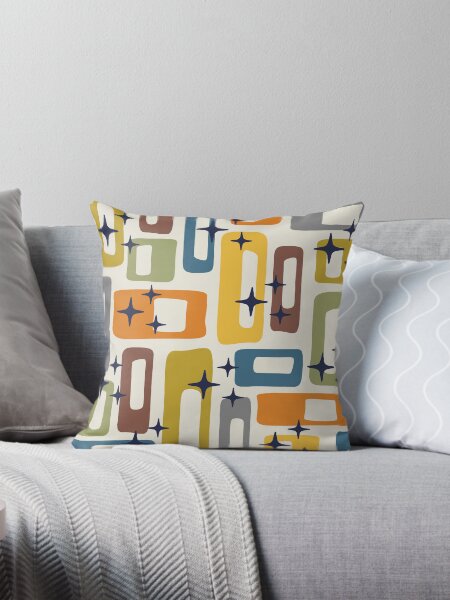 Aperçu de l'œuvre Retro Mid Century Modern Abstract Pattern 168 créée et vendue par tonymagnerart.