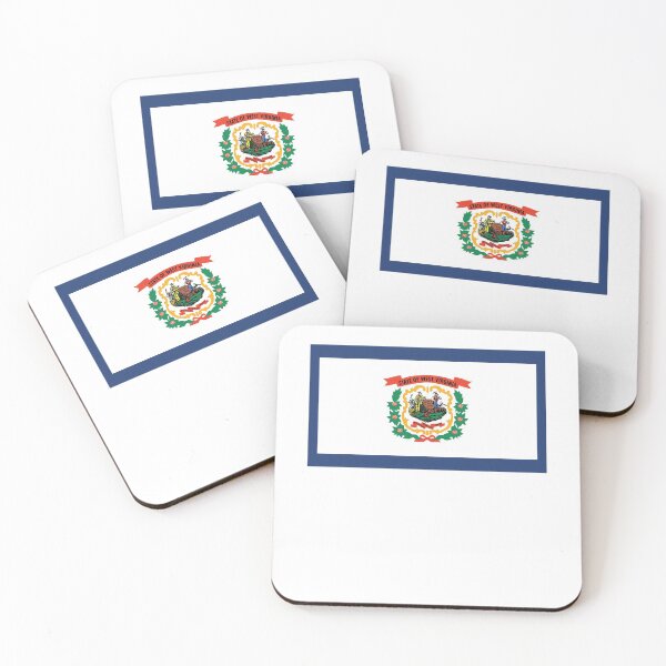 Item preview, US States Flag West Virginia designed and sold by fungear.