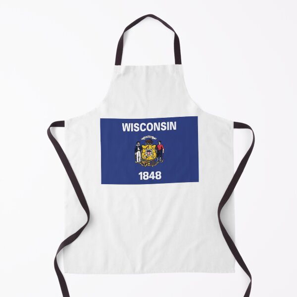 Item preview, US States Flag Wisconsin designed and sold by fungear.