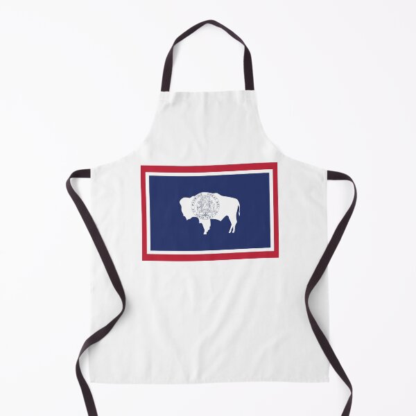 Item preview, US States Flag Wyoming designed and sold by fungear.