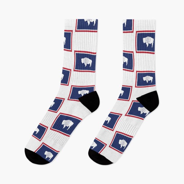 Item preview, US States Flag Wyoming designed and sold by fungear.